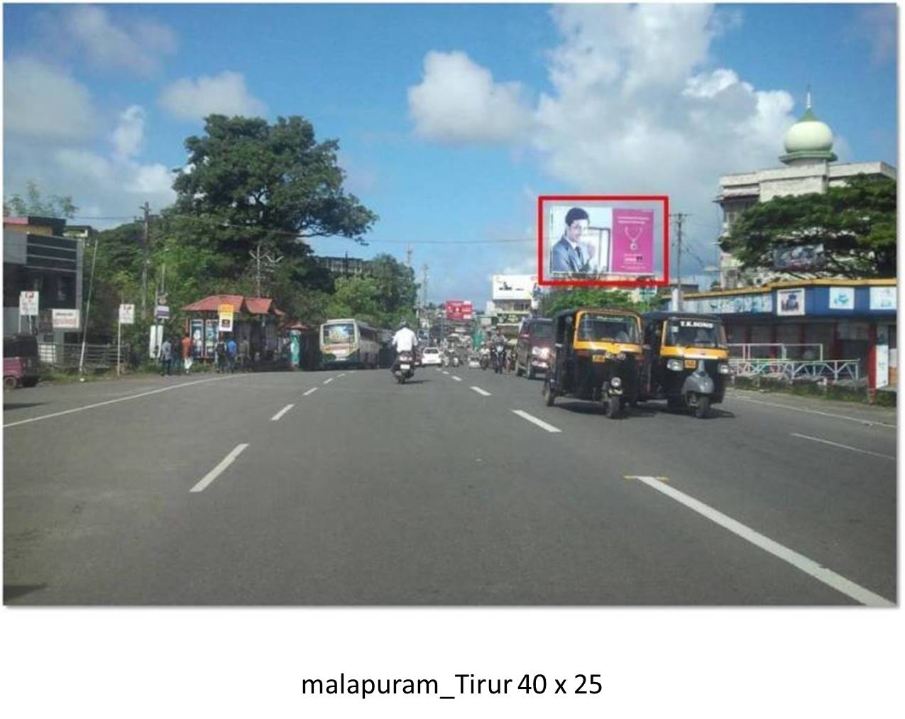 Hoarding-Tirur Town, Malapuram, Kerala