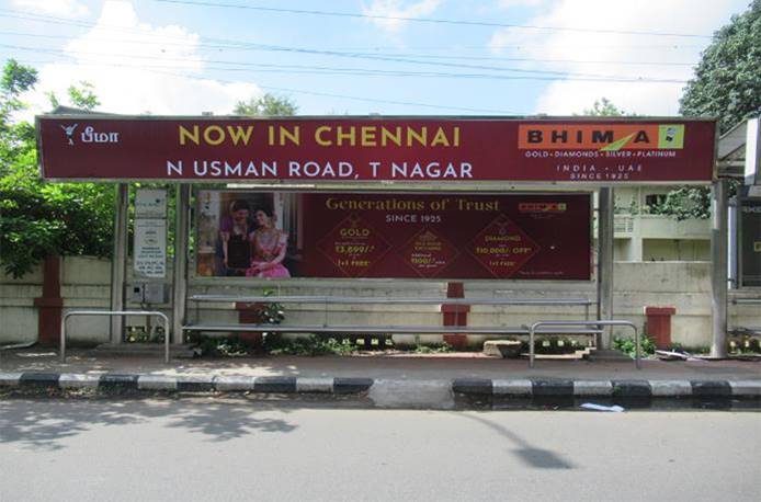 Bus Shelter-Ayanavaram, Chennai, Tamilnadu