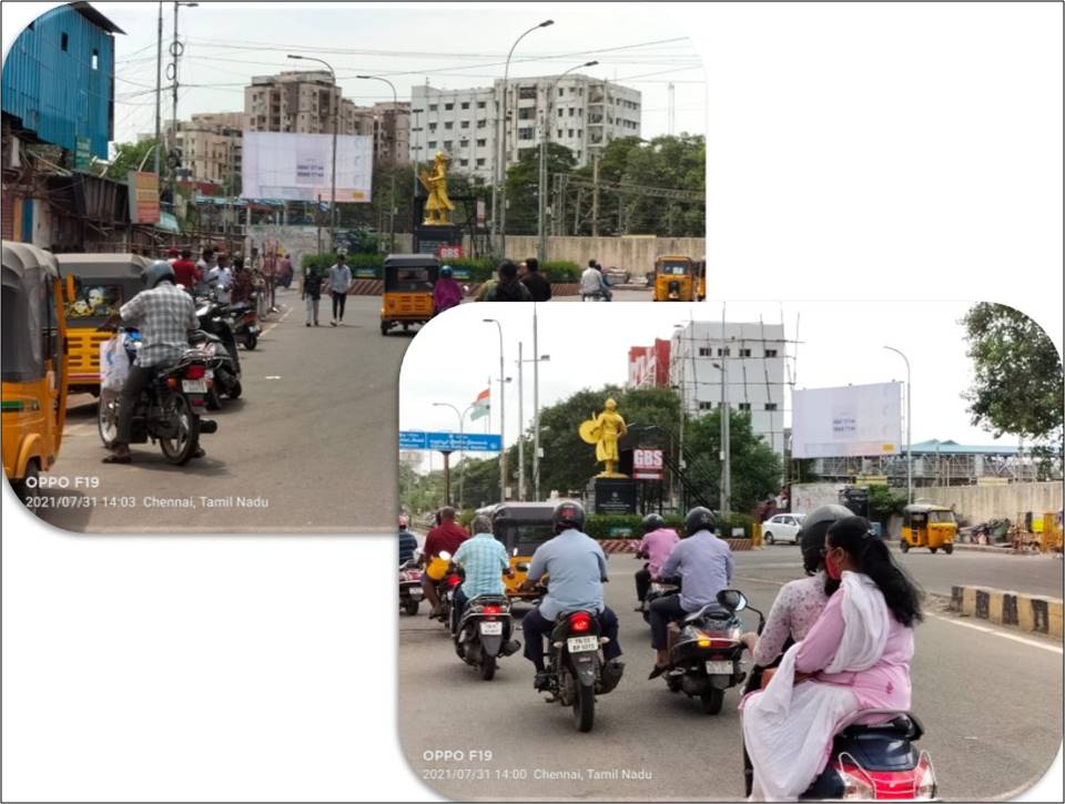 Hoarding-Egmore,  Chennai, Tamilnadu