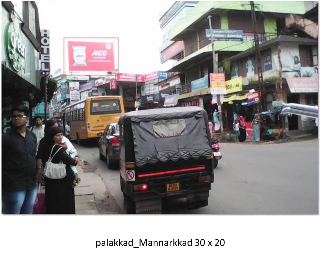 Hoarding-Mannarkkad Bus Stand, Palakkad, Kerala