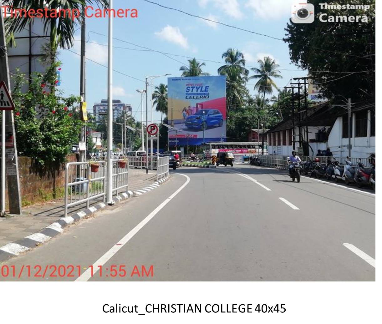 Hoarding-Christan College, Calicut, Kerala