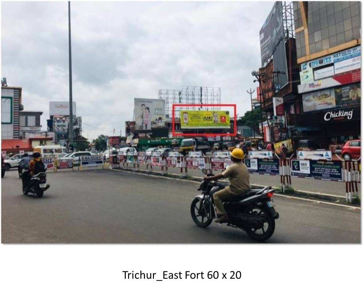 Hoarding-Kodugaloor Signal Junction, Trichur, Kerala