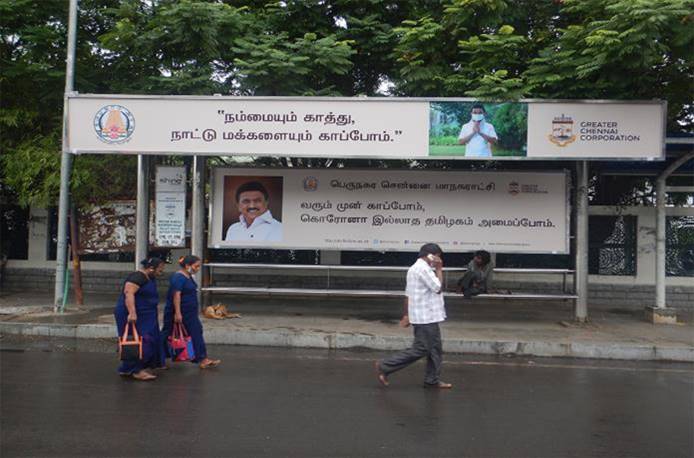 Bus Shelter-Chintadripet, Chennai, Tamilnadu