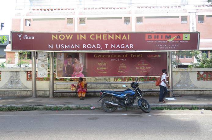 Bus Shelter-Chintadripet, Chennai, Tamilnadu