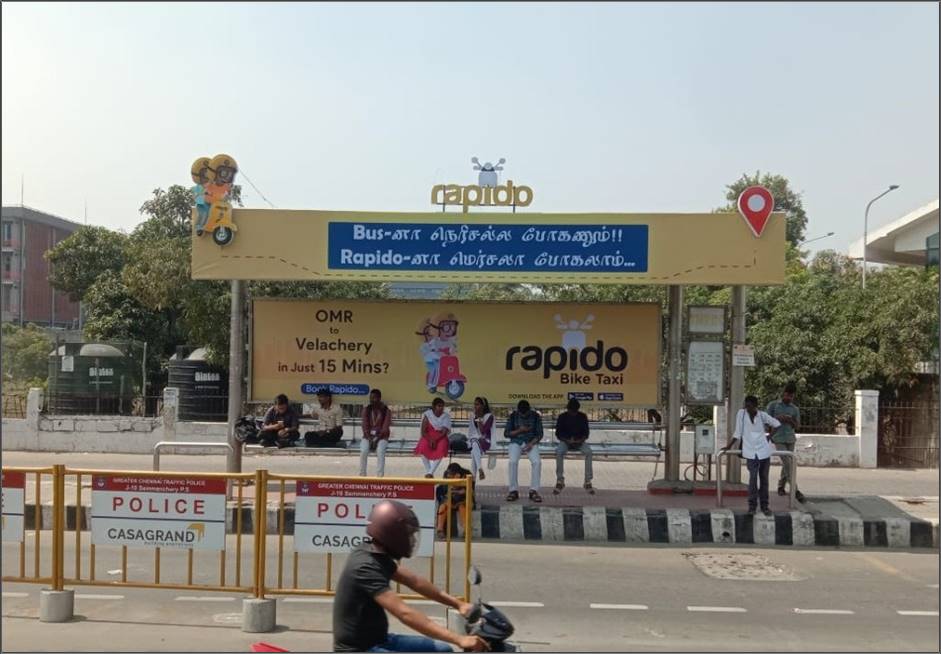 SS Bus Shelter-Solinganallur, Chennai, Tamilnadu