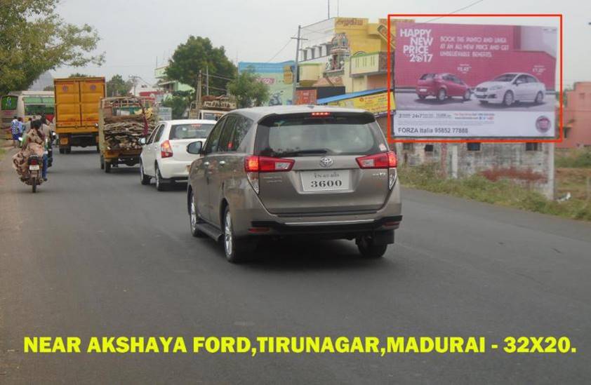 Hoarding-Akshaya Ford Thirunagar, Madurai, Tamilnadu