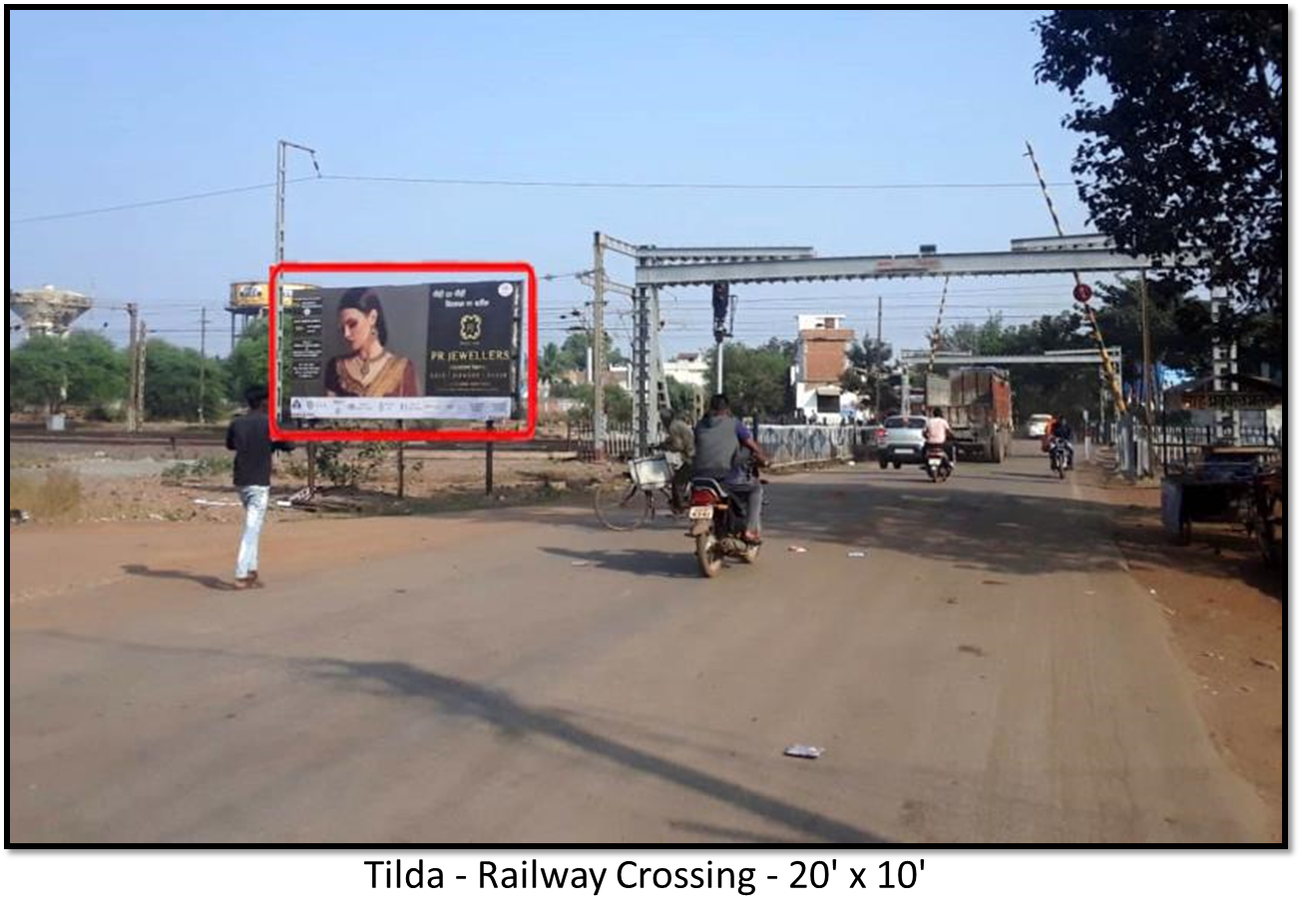 Static - Railway Crossing 1, Tilda,  Chhattisgarh