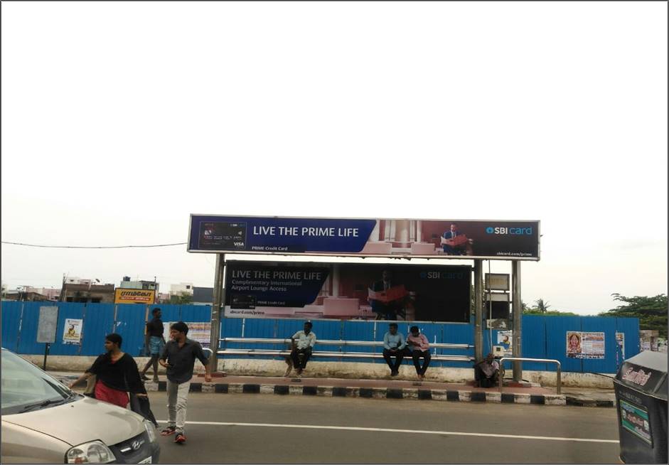 SS Bus Shelter-SRP Tools Junc., Chennai, Tamilnadu