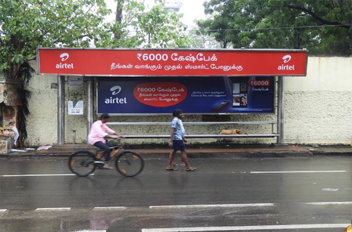 Bus Shelter-New Washermanpet, Chennai, Tamilnadu