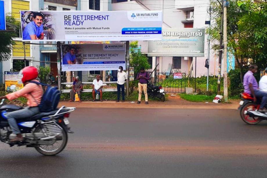 SS Bus Shelter-ALAGAPPANAGAR, Madurai, Tamilnadu