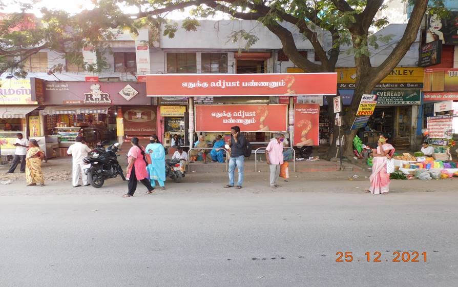 SS Bus Shelter-Flower Market, Coimbatore, Tamilnadu