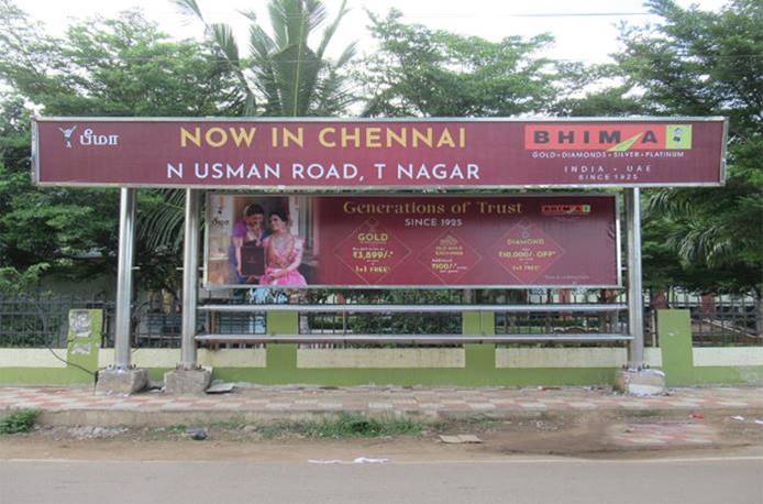 Bus Shelter-Puzhal, Chennai, Tamilnadu