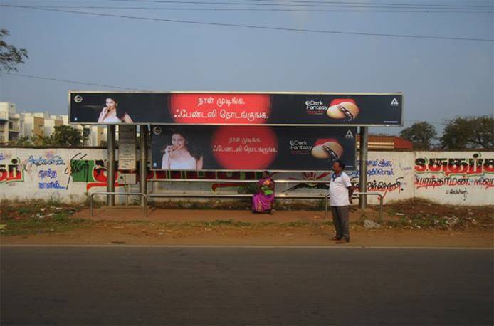 Bus Shelter-Puzhal, Chennai, Tamilnadu