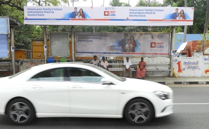 SS Bus Shelter-Airport Meenambakkam, Chennai, Tamilnadu