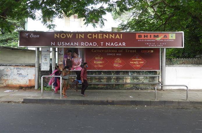 Bus Shelter-Egmore, Chennai, Tamilnadu