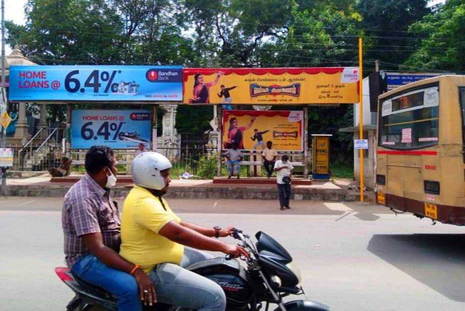 SS Bus Shelter-THAMUKKAM, Madurai, Tamilnadu