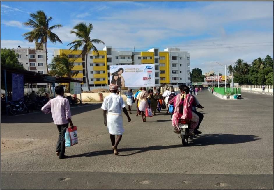 Hoarding-Circulating Area, Karur, Tamilnadu