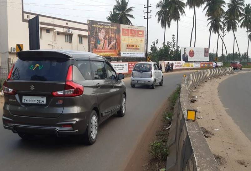 Hoarding-Siruvani Road Madhampatti towards Town Hall,  Coimbatore, Tamilnadu