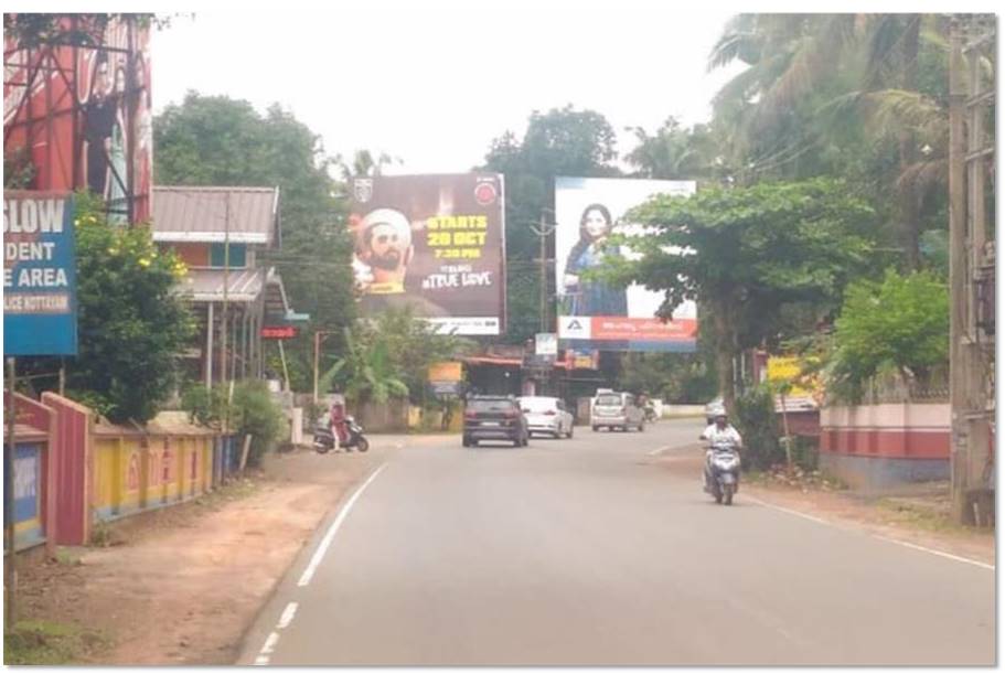 Hoarding-Pallom near, Kottayam, Kerala