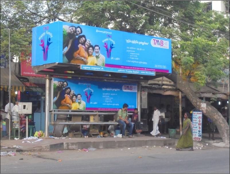 Bus Shelter-Anna Bus Stand, Madurai, Tamilnadu