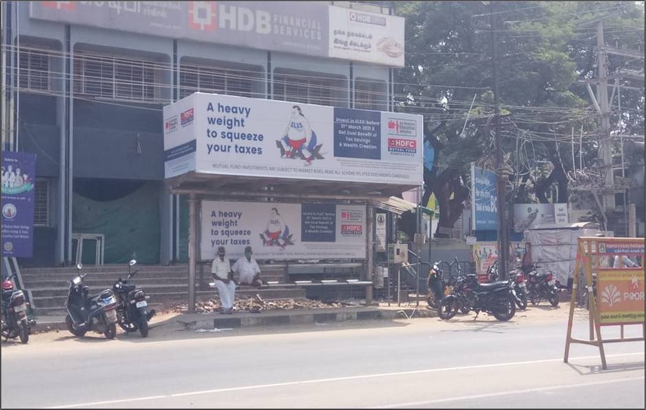 Bus Shelter-Anna Nagar, Madurai, Tamilnadu