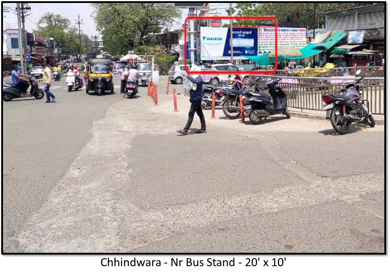 Billboard - Nr Bus Stand,  Chhindwara, Madhya Pradesh