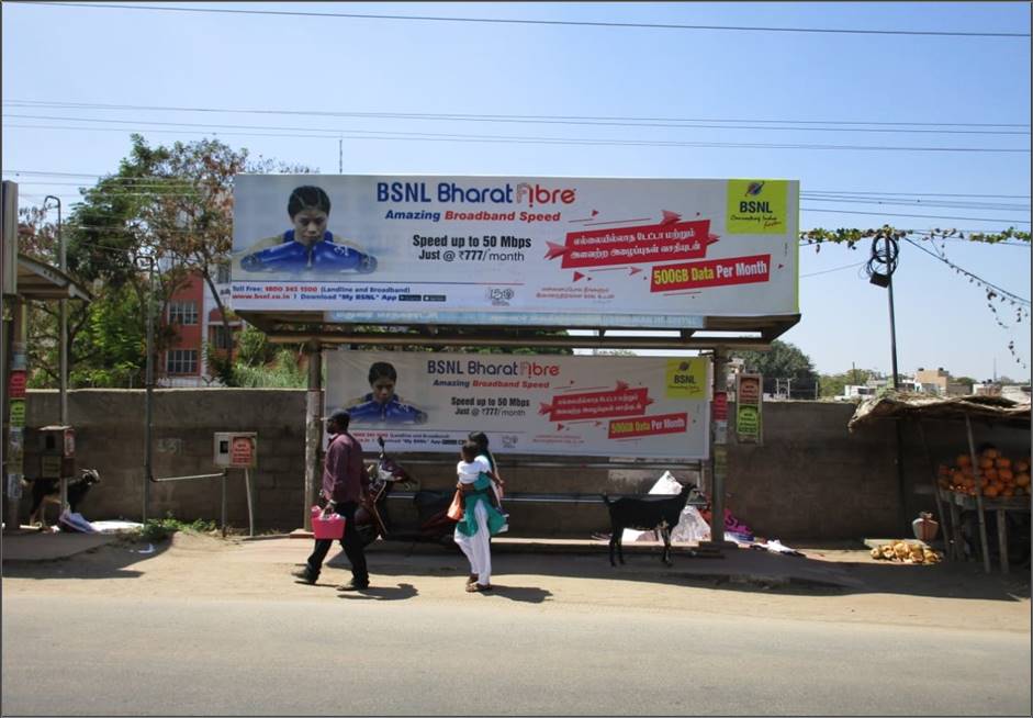 Bus Shelter-Avin Jn Jawahar Hospital, Madurai, Tamilnadu