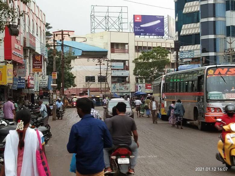 Hoarding-Chathram Bus Stand, Trichy, Tamilnadu