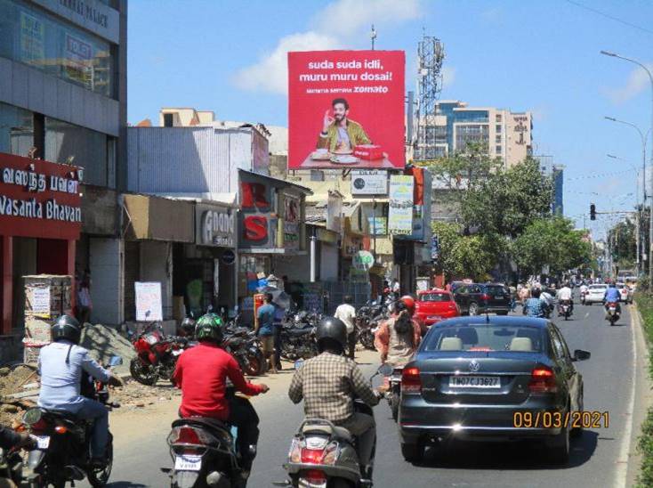 Hoarding-Adyar LB Road Jn, Chennai, Tamilnadu