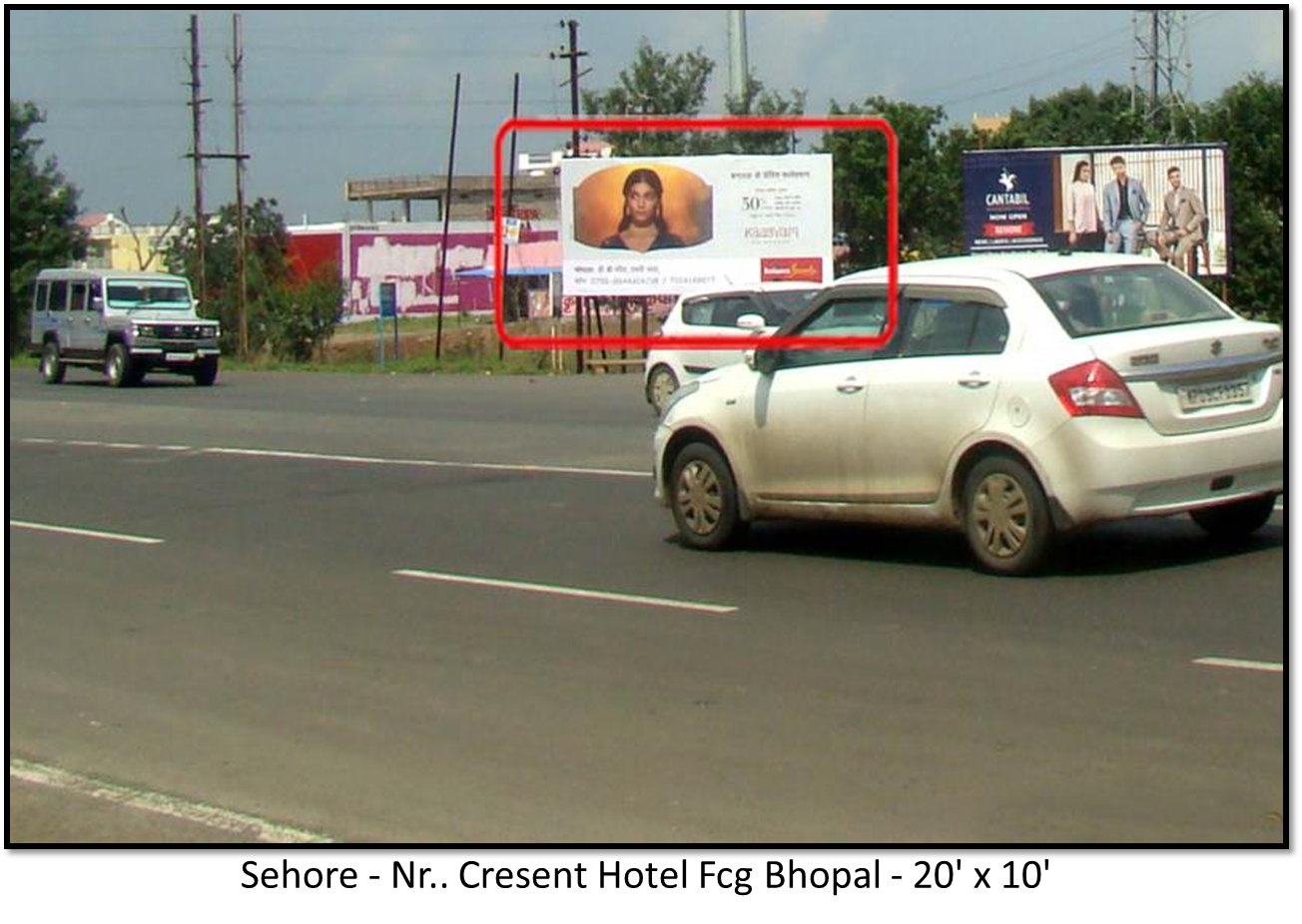 Billboard - Nr. Crescent, Sehore, Madhya Pradesh