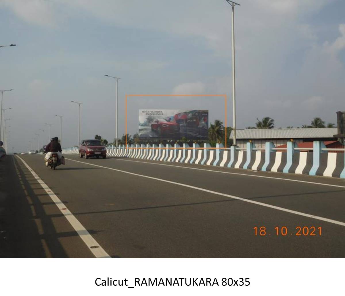 Hoarding-Ramanatukara Frontlityover, Calicut, Kerala