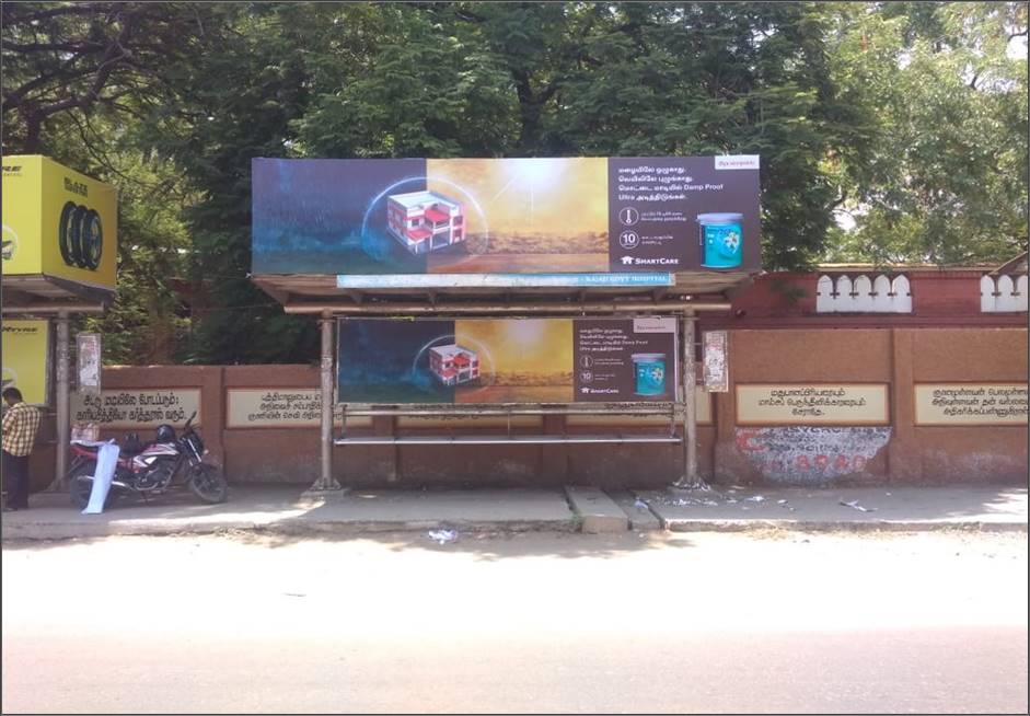 Bus Shelter-Goripalyam,  Madurai, Tamilnadu