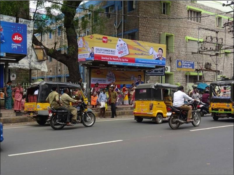 Bus Shelter-Goripalyam,  Madurai, Tamilnadu