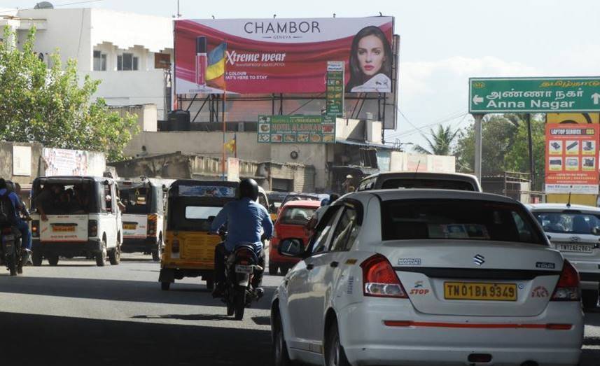 Hoarding-Nelson Manickam Road, Chennai, Tamilnadu