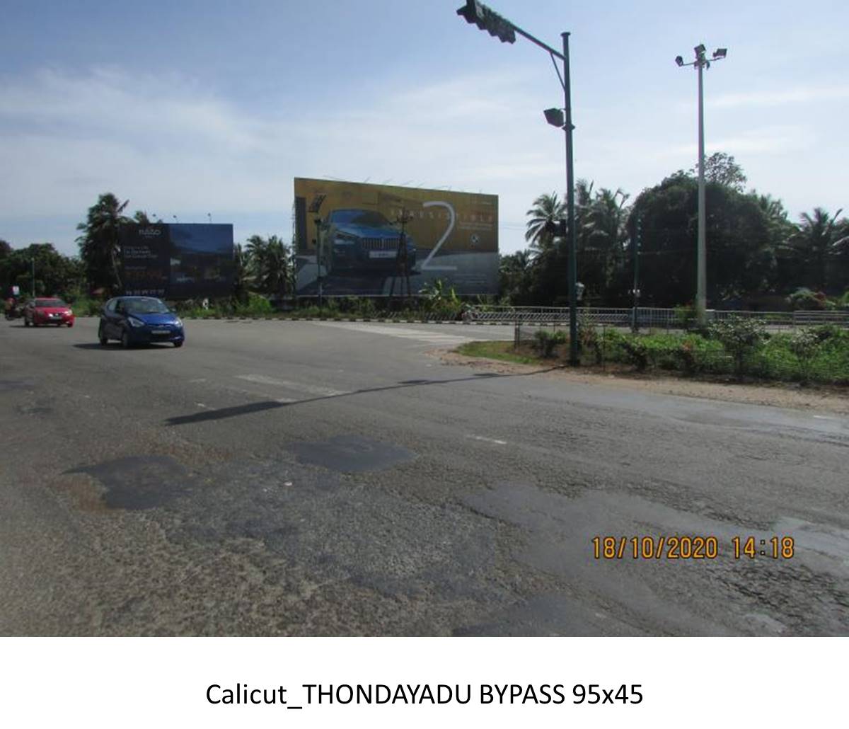 Hoarding-Thondayad Bypass Junction, Calicut, Kerala