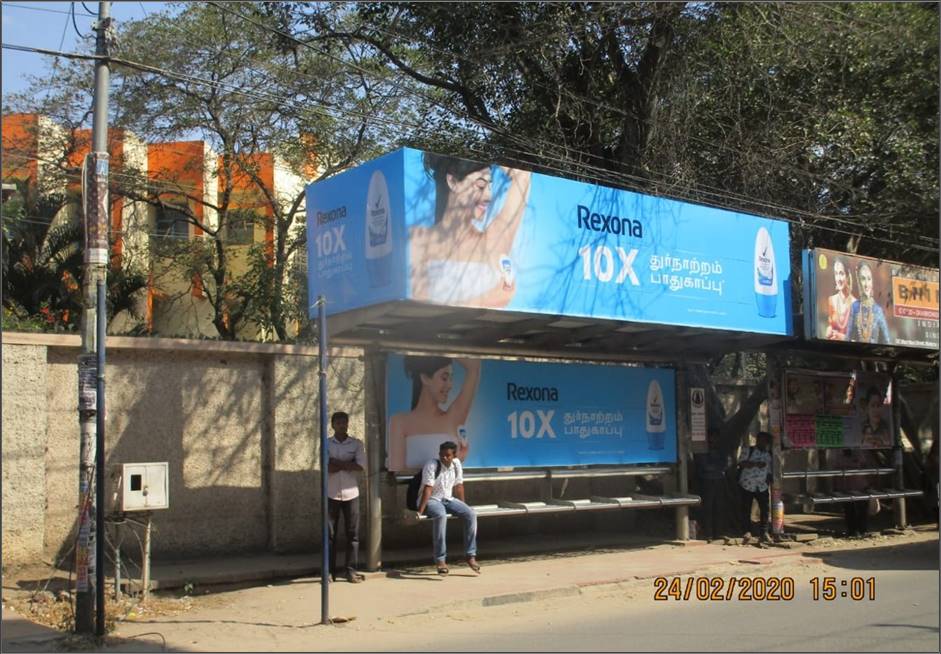 Bus Shelter-Lady Doak College, Madurai, Tamilnadu