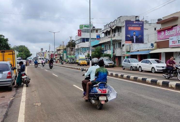 Hoarding-New Bus Stand,  Tanjore,  Tamilnadu