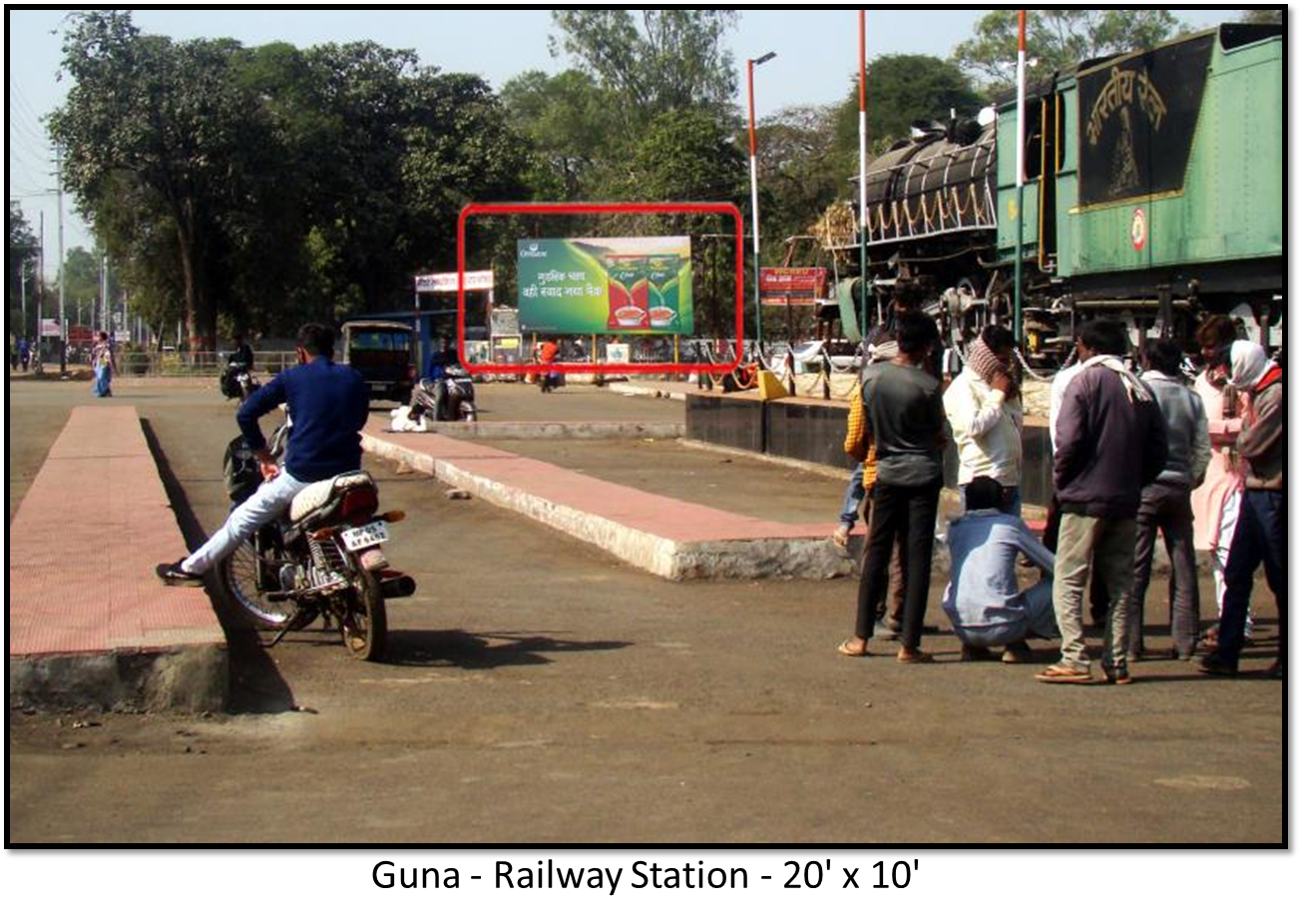 Billboard - Railway Station, Guna, Madhya Pradesh