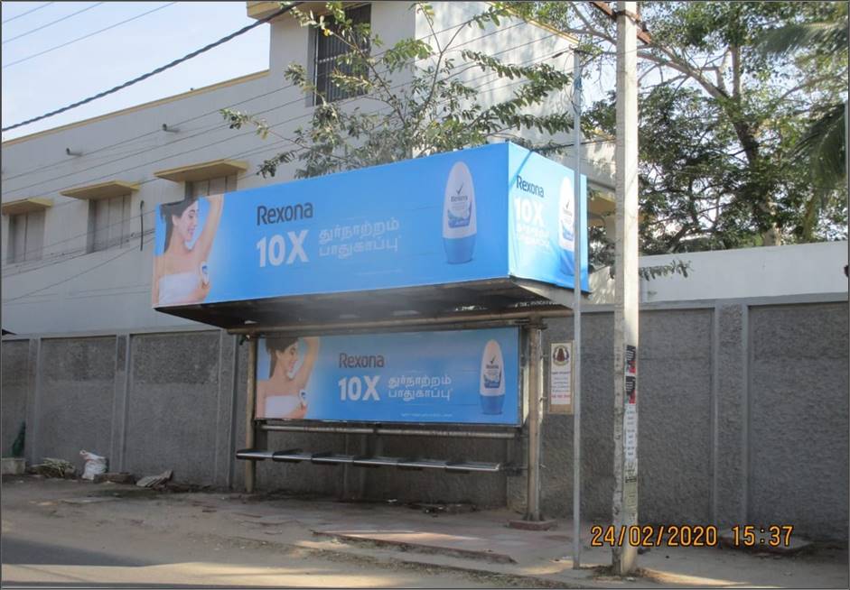 Bus Shelter-Medical College, Madurai, Tamilnadu