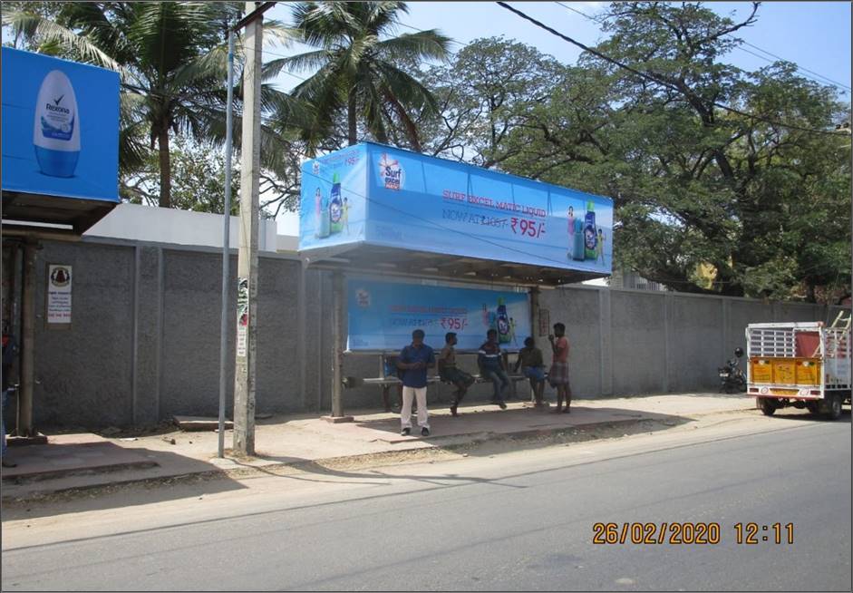 Bus Shelter-Medical College, Madurai, Tamilnadu