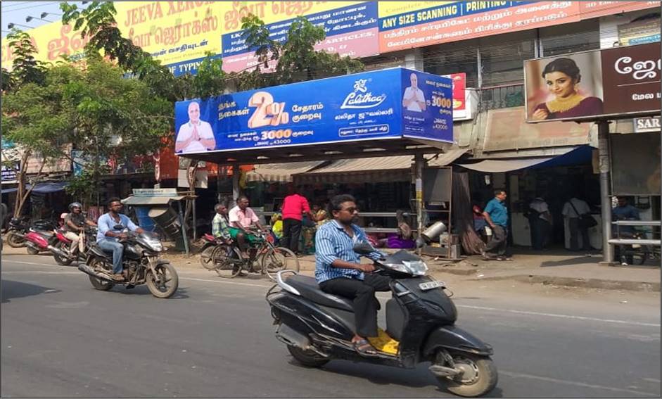 Bus Shelter-Mission Hospital, Madurai, Tamilnadu