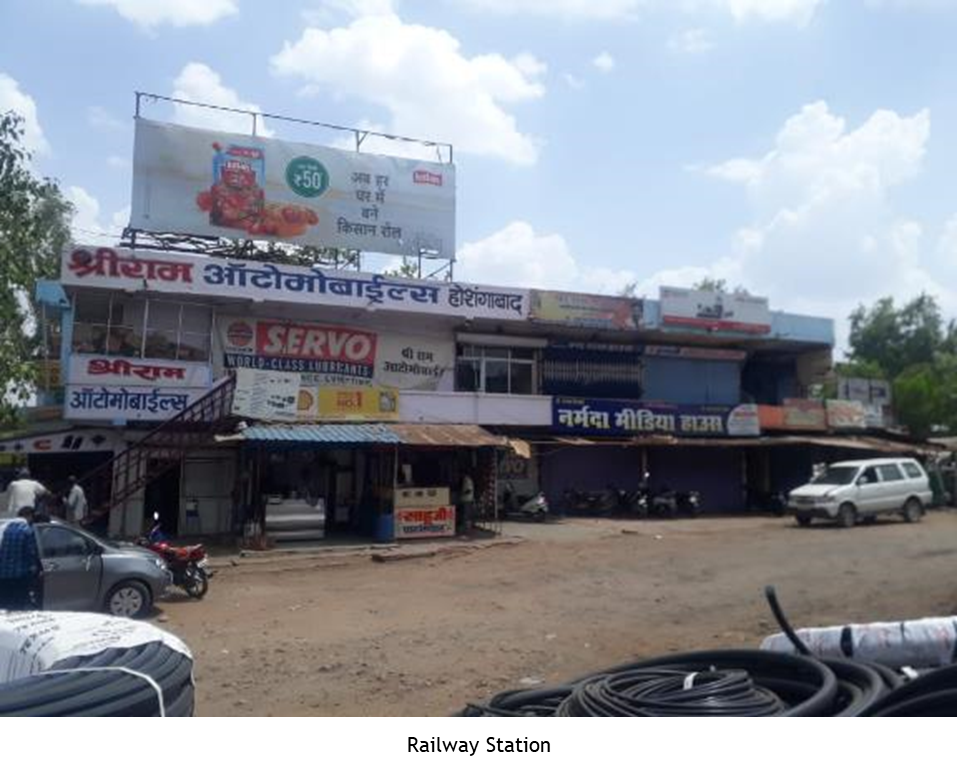 Billboard - Railway Station, Hoshangabad, Madhya Pradesh