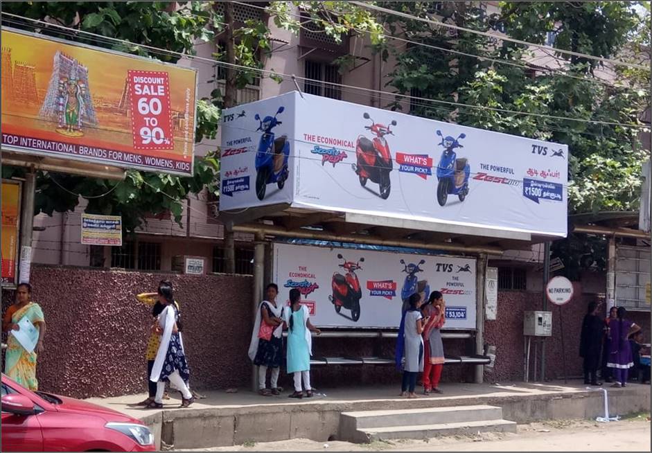 Bus Shelter-Nirmala School, Madurai, Tamilnadu