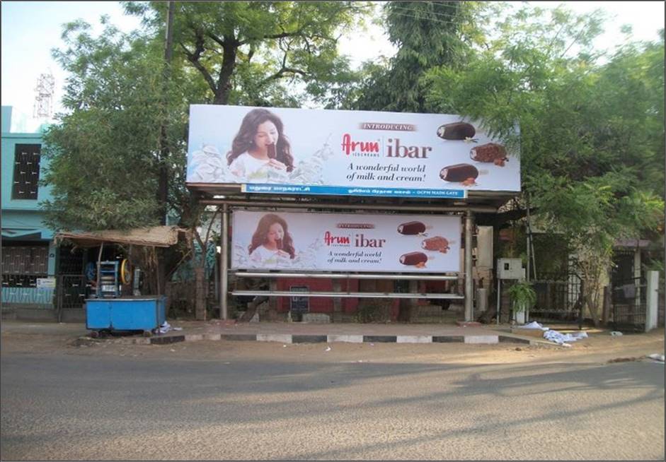 Bus Shelter-OCPM School Main Gate, Madurai, Tamilnadu