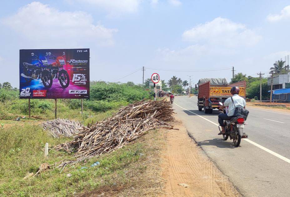 Hoarding-Gandharvakottai Bus stand - Pudhukottai Road,  Tanjore,  Tamilnadu