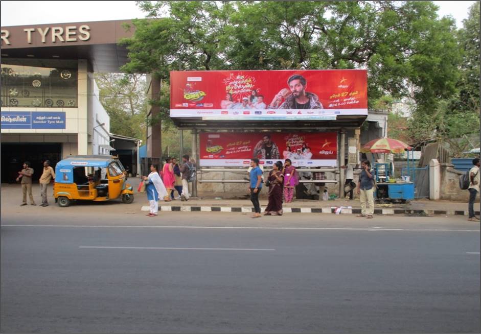 Bus Shelter-Out Post,  Madurai, Tamilnadu