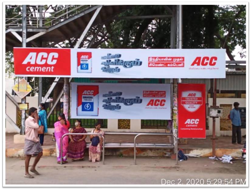 Bus Shelter-Avinashilingam Home Science College, Coimbatore, Tamilnadu