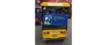 E Rickshaw Branding