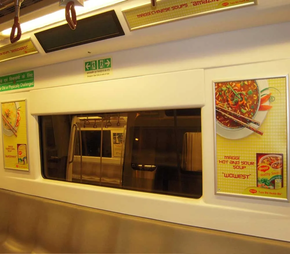 Kolkata Metro Train Internal