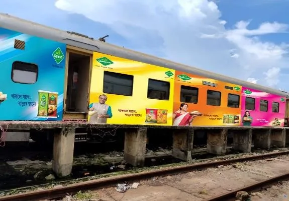 Maa tara express Train External